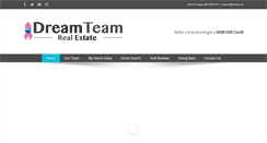 Desktop Screenshot of dreamteamre.com